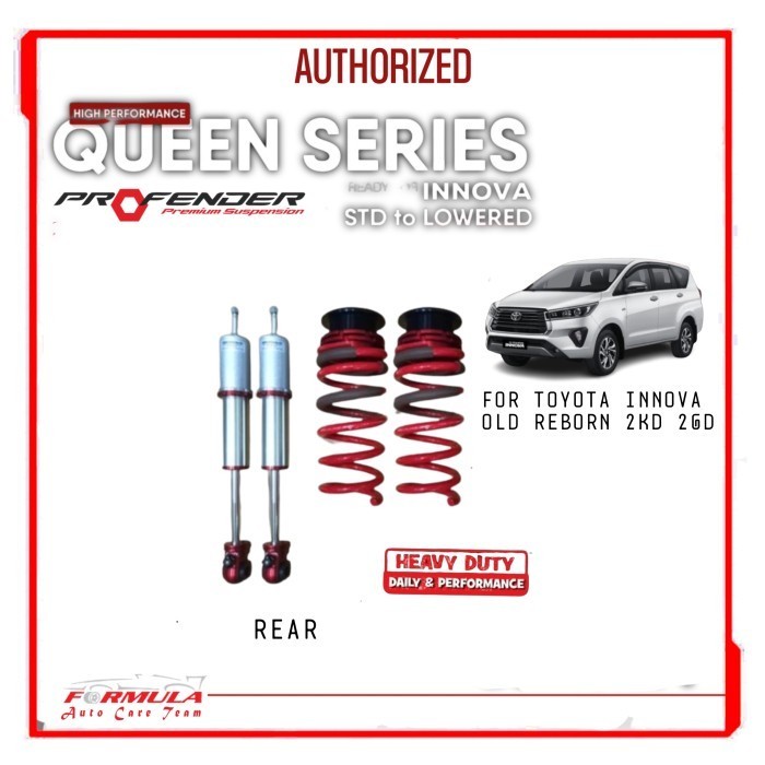 Jual Shockbreaker Coilover PROFENDER QUEEN SERIES not TEIN Innova Old ...