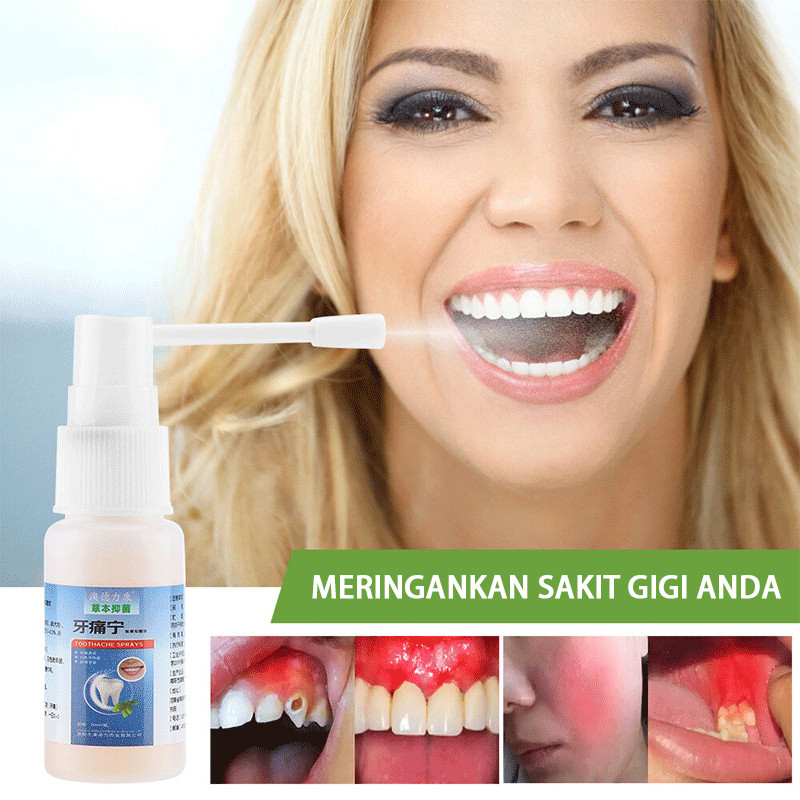 Jual Herbal Semprotan Sakit Gigi Obat sakit gigi berlubang ampuh obat