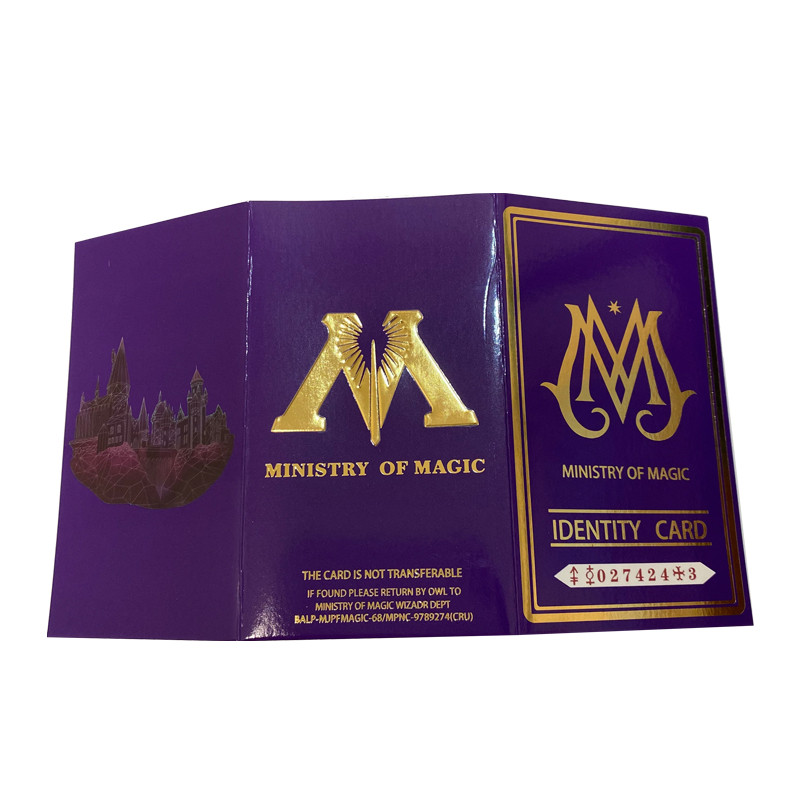 Jual Ministry of Magic Identity card The Map of Wizarding World Cosplay ...