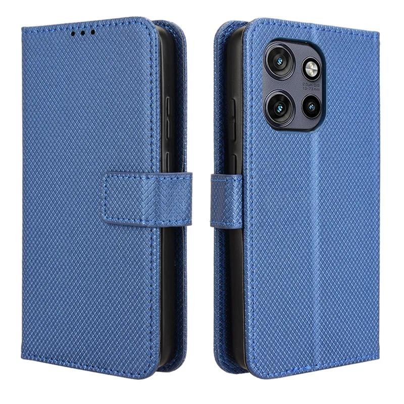 Rfvzubemok Compatible With Motorola Moto S50 5G / Edge 50 Neo 5G,Flip Kickstand Cover, Compatible With Motorola ThinkPhone25 5G 5G Card Slot Wallet Case Red