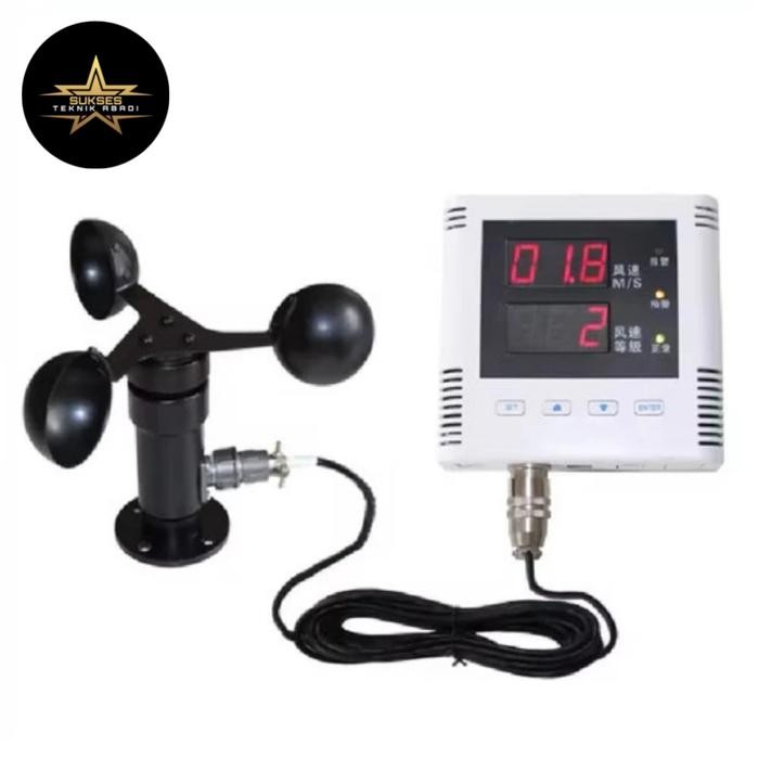 Jual anemometer RS485 Tower Crane Wind Alarm Device Controller Wind ...