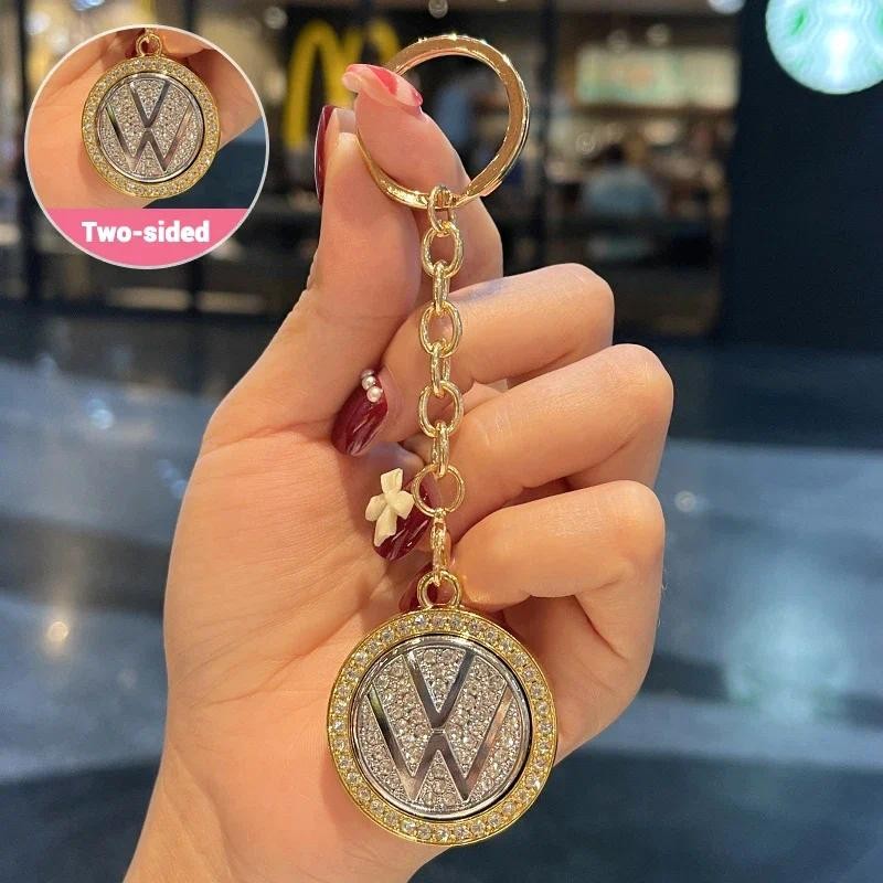 Jual 3D Metal Car Styling Key Chain Keyring Accessories For Volkswagen ...