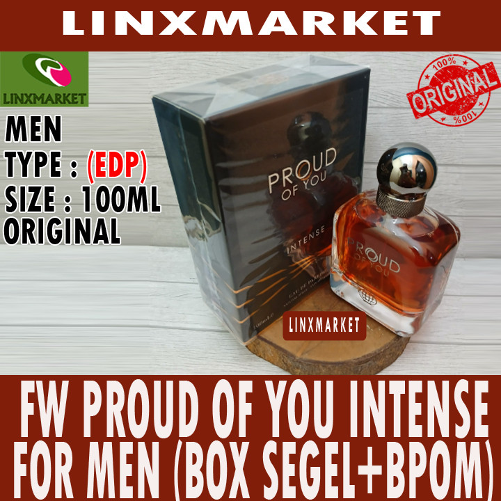 Jual FW FRAGRANCE WORLD PROUD OF YOU INTENSE POYI EDP FOR MEN 100ML ...