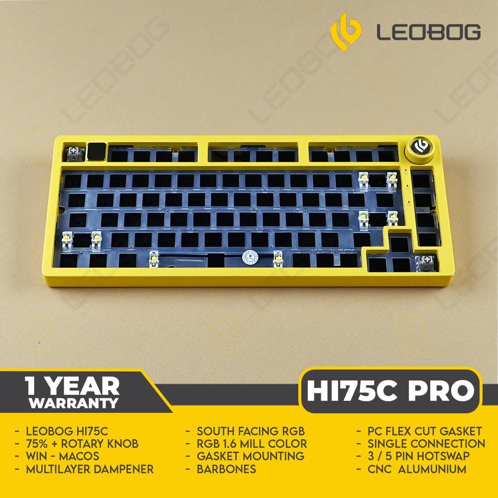 Jual Leobog HI75C PRO SKY YELLOW - Barebone 75% - 3 Mode - CNC Aluminum ...