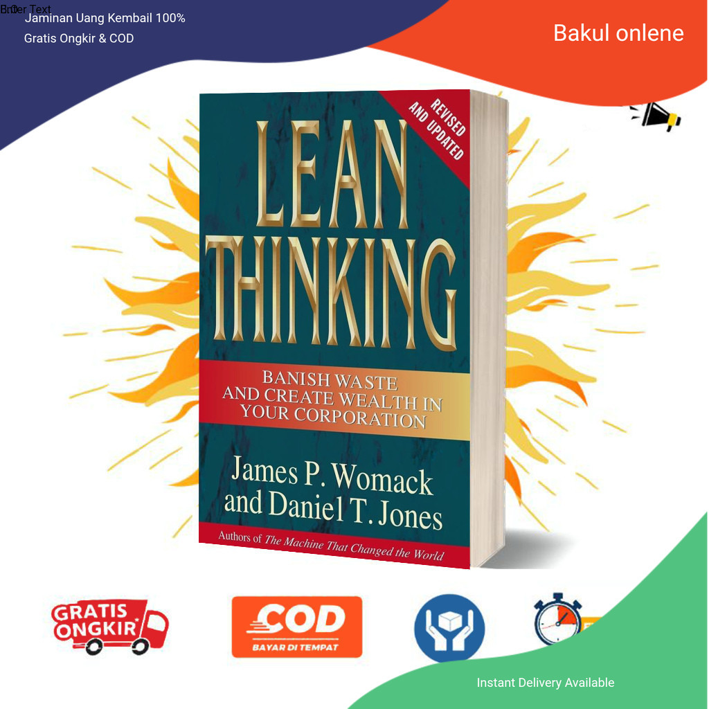 Jual Lean Thinking by James P. Womack (English) | Shopee Indonesia