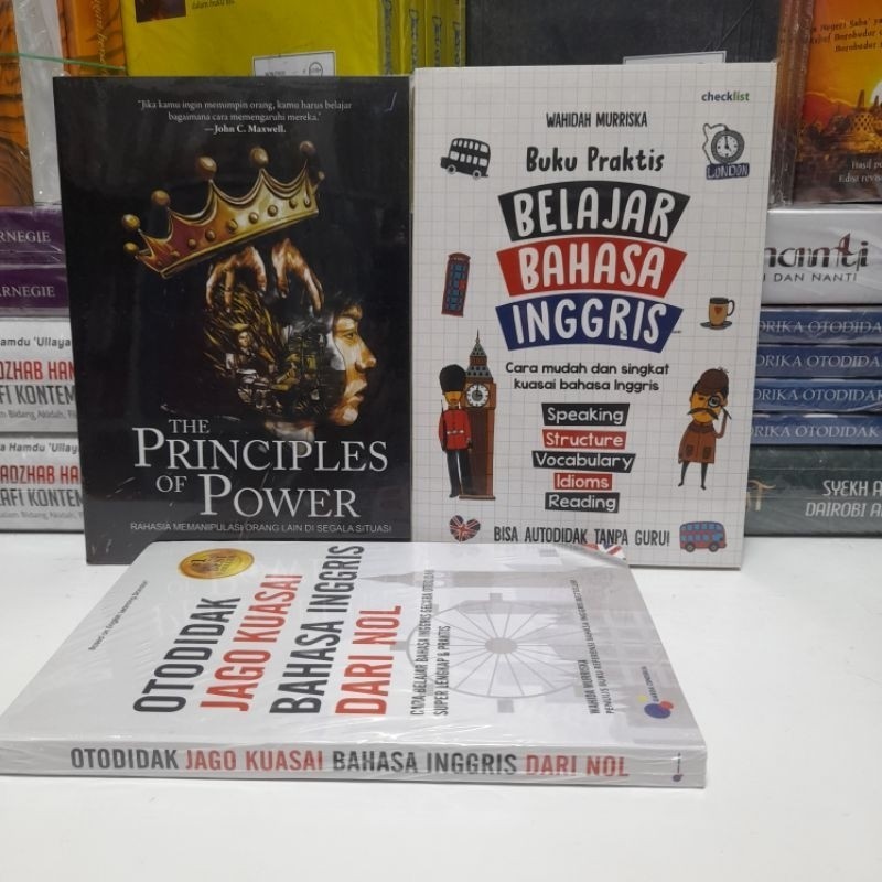 Jual Paket 3 buku the principles of power, praktis belajar bahasa ...