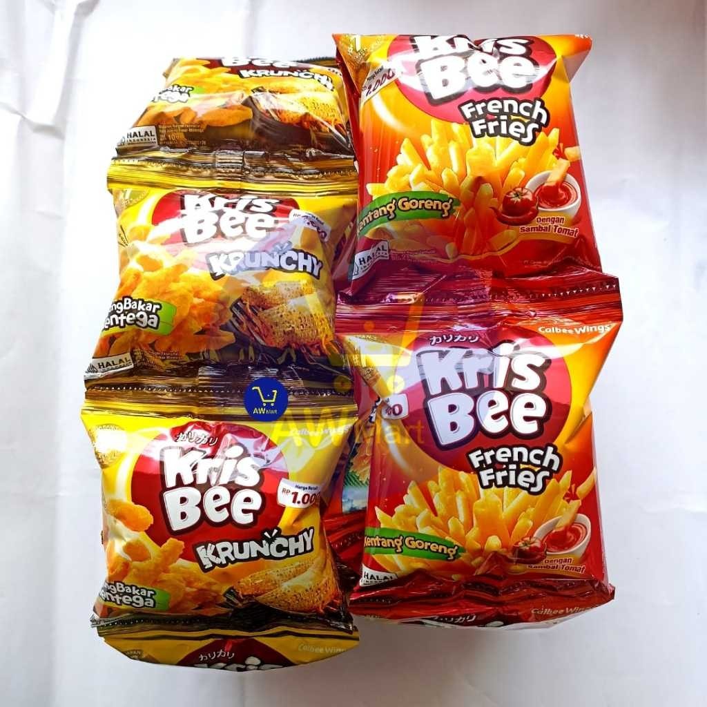 Jual CHIKI KRISBEE FRENCH ECER 1000 FRIES PER RENCENG ISI ( 10 SACHET X ...