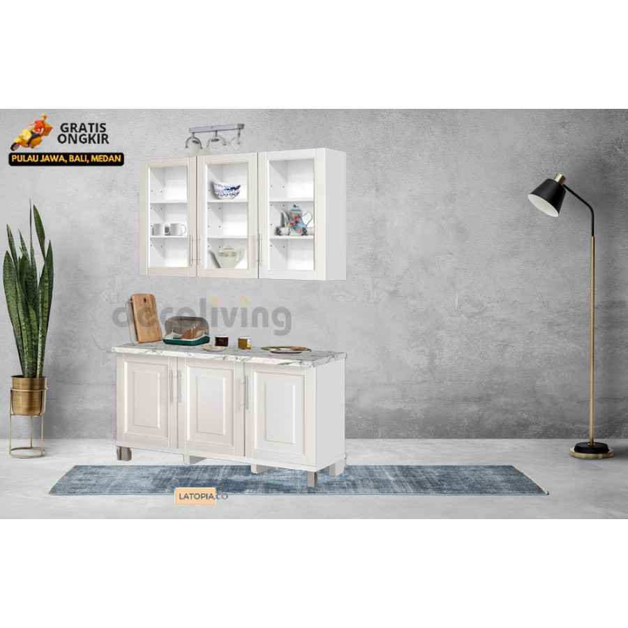 Jual Meja Dapur Meja Bar Terlaris Hpl Anti Panas Dan Gores ukuran 120/ ...