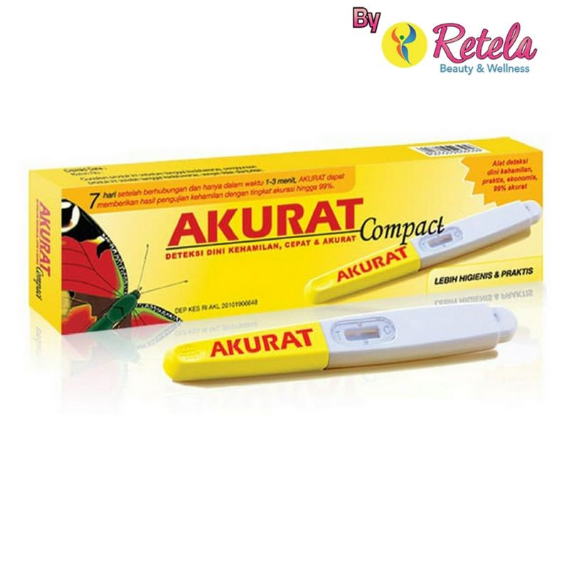 Jual AKURAT COMPACT ALAT TEST KEHAMILAN | Shopee Indonesia