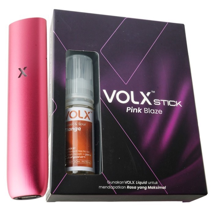 Jual Vape Volx Stick 420mAh Bundling Package Pods Pink Blaze By Volx ...