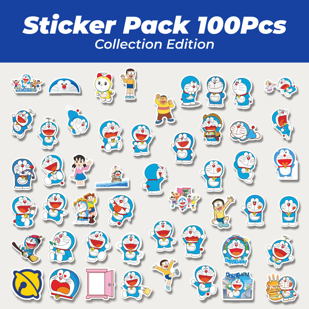 Jual Hot Sticker Kartun Doraemon Sticker Lucu Anti Air Stikers ...