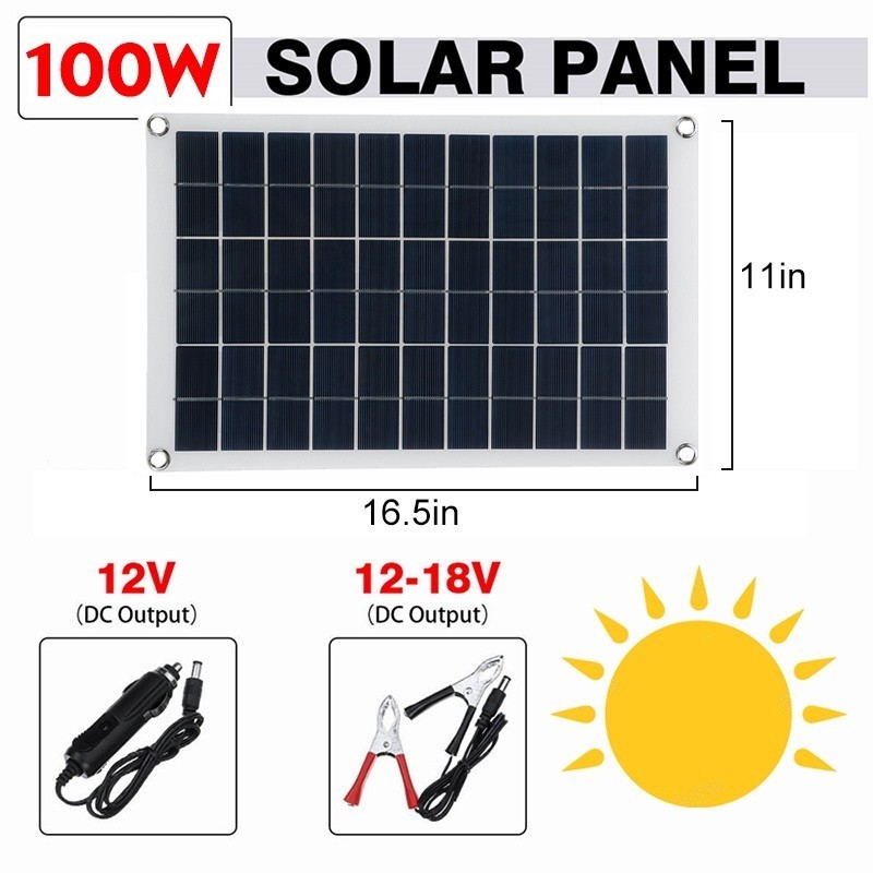 Jual COD-100W/150W SOLAR PANEL PANEL SURYA PEMBANGKIT LISTRIK TENAGA ...