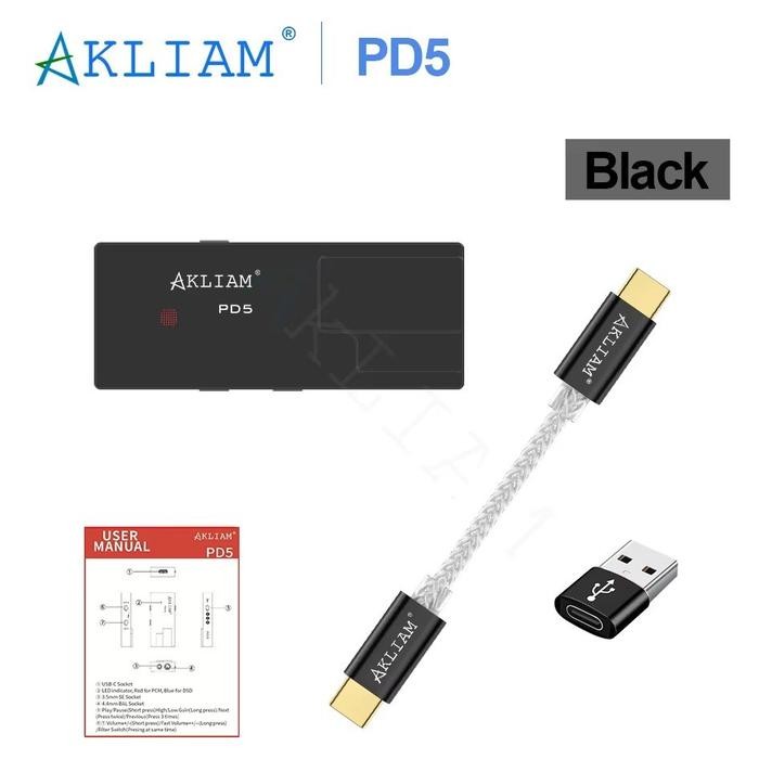 Jual Akliam PD5 AK4493SEQ DAC Chip USB Type C to 3.5mm / 4.4mm ...