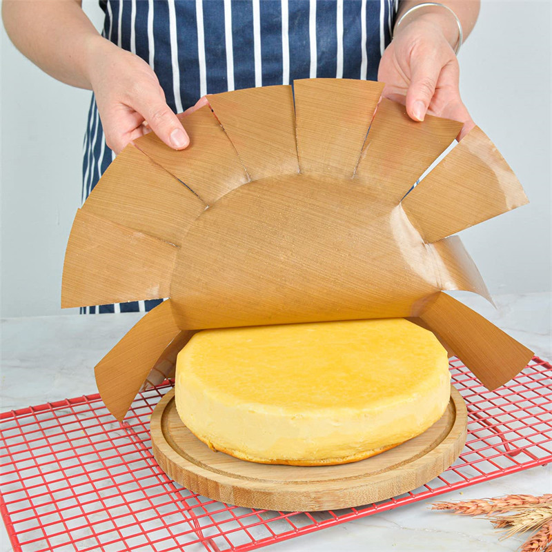 Jual 40cm Reusable Cake Tin Liner Cake Baking Mat Round Non Stick ...