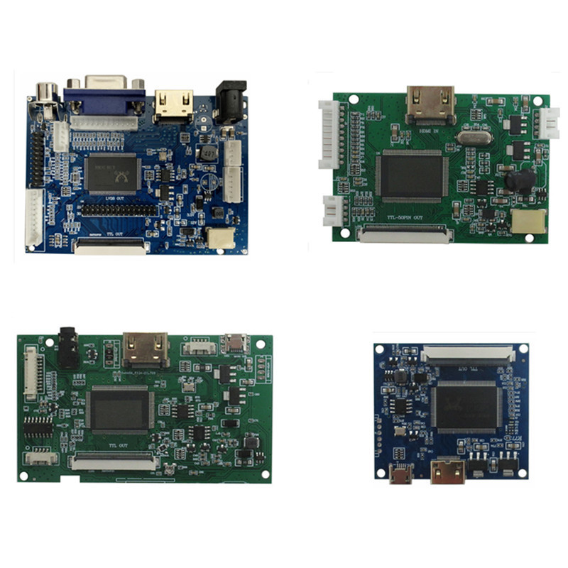 Jual LCD Display Screen Driver Control Board AV VGA HDMI-Compatible DIY ...