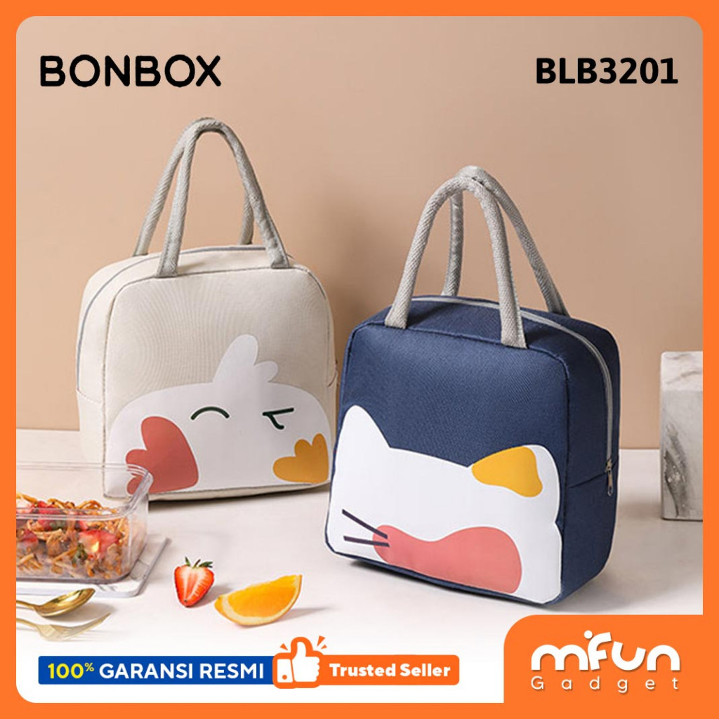 Jual Bonbox Tas Bekal Makan Lunch Box Alumunium Foil Tahan Panas ...