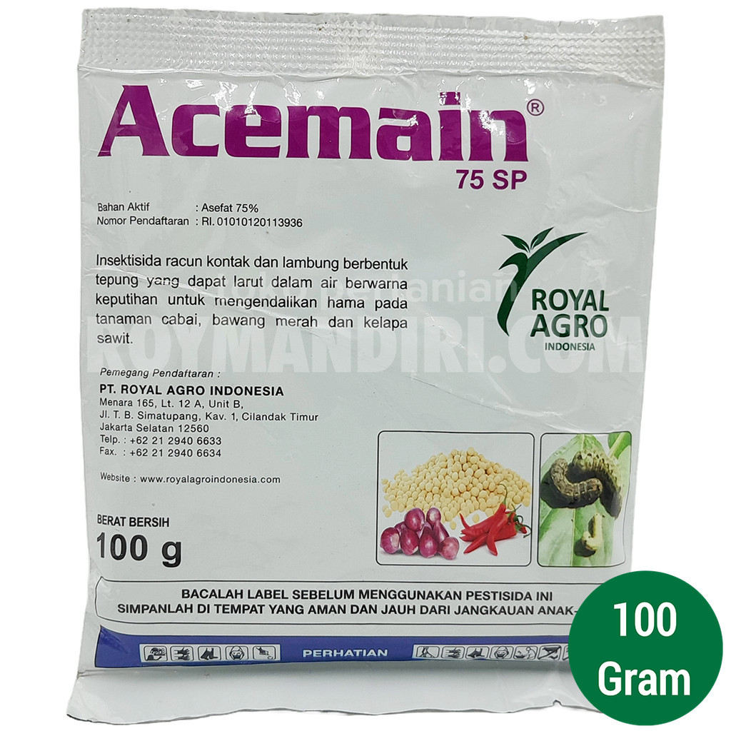 Jual Insektisida Acemain 75SP @100 gram | Shopee Indonesia