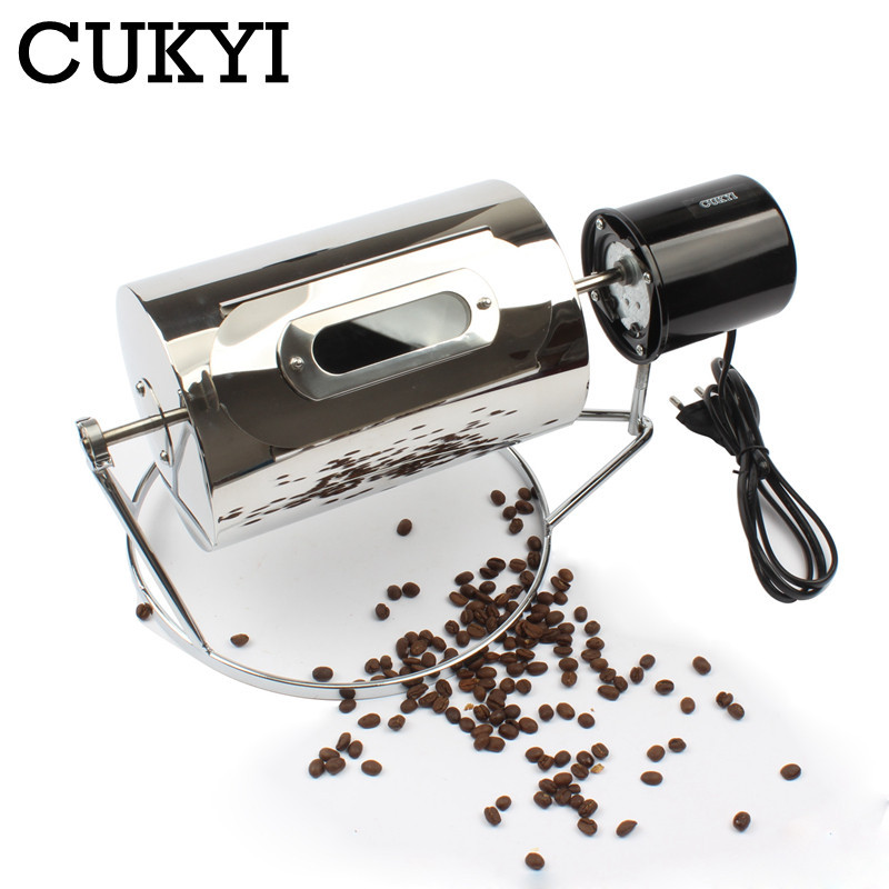 Jual Automatic constant speed rotary roasting machine With ...