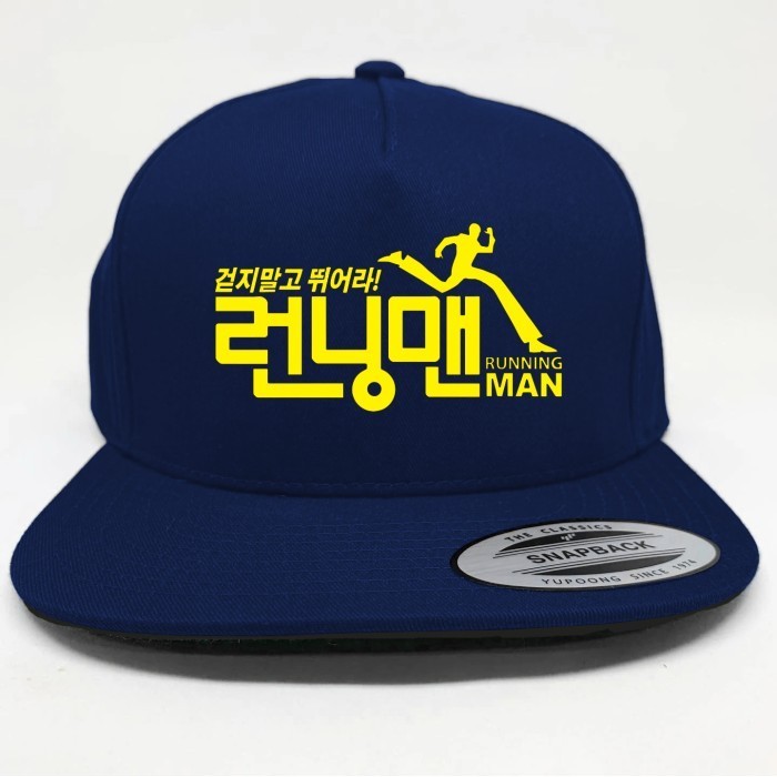 Jual Topi Snapback Running Man Logo Run 2 U | Shopee Indonesia