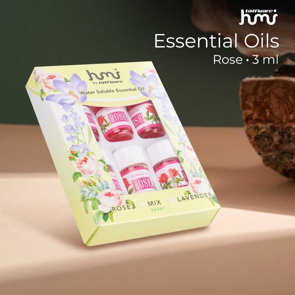 Jual HUMI ESSENTIAL OILS MINYAK AROMATHERAPY 3ML 6 PCS - 26461 | Shopee ...