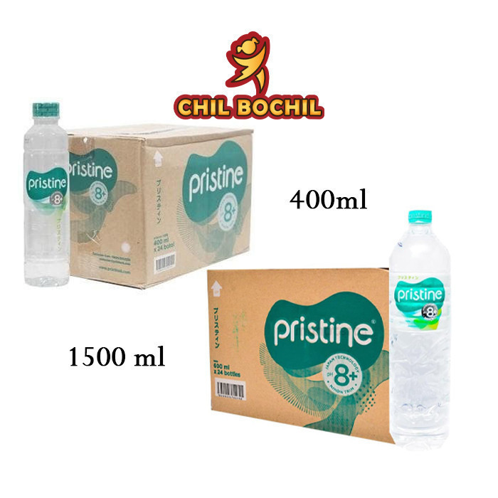 Jual [PER DUS PRISTINE] PRISTINE 400ML ISI 24 BOTOL DAN PRISTINE 1500 ...