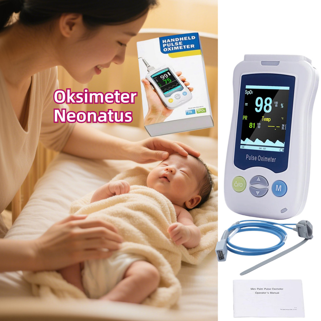 Jual Handheld Oximeter Neonate Newborn Probe SPO2 Bayi Portabel dengan ...