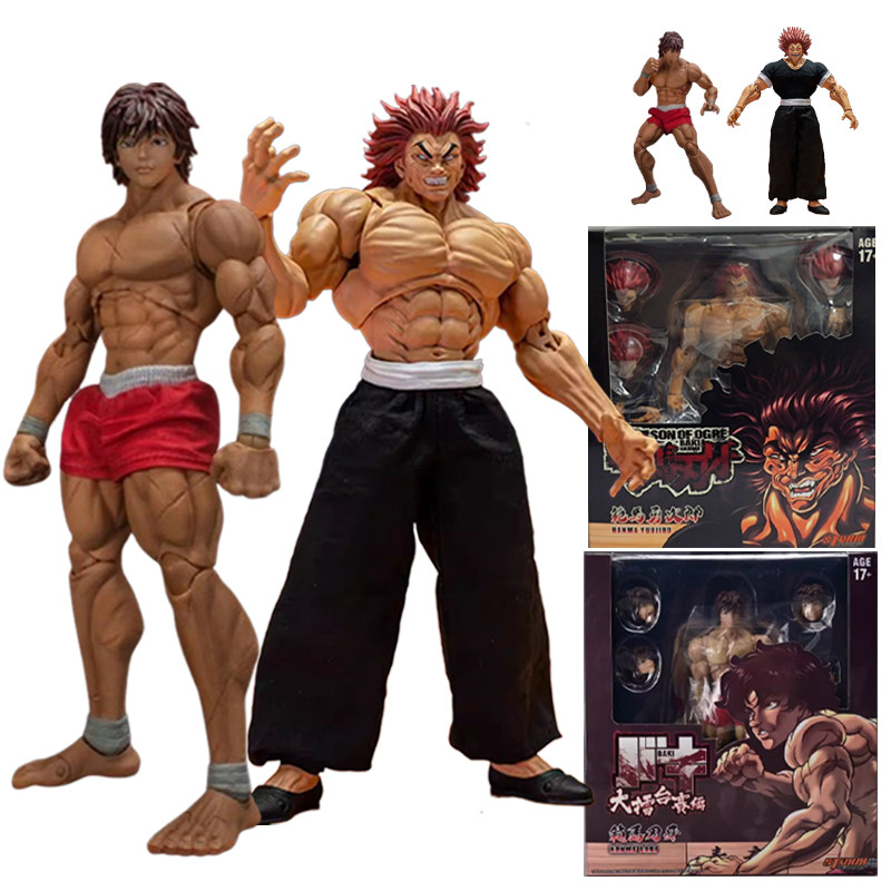 Jual Storm Toys St 1/12 Hanma Yujiro Baki Hanma Action
