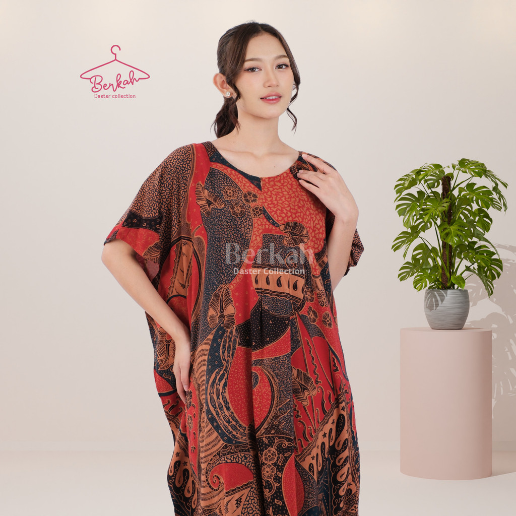 Daster Lowo Batik Rayon Resleting Surya Teja