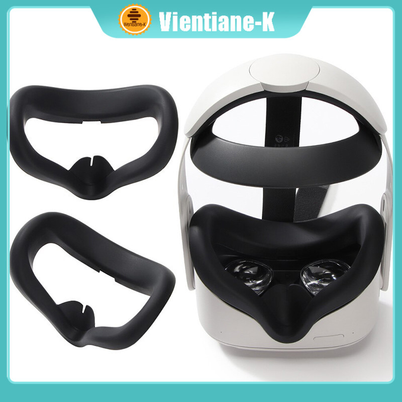 Jual INO SILICONE VR COVER FACE MASK EYE FOR OCULUS QUEST 2 / SILICONE ...