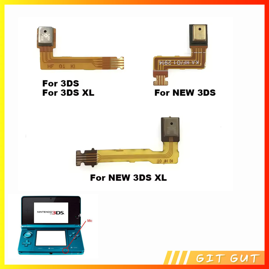 Jual Nintendo New 3DS XL LL Mic Microphone Flexible Cable Kabel ...