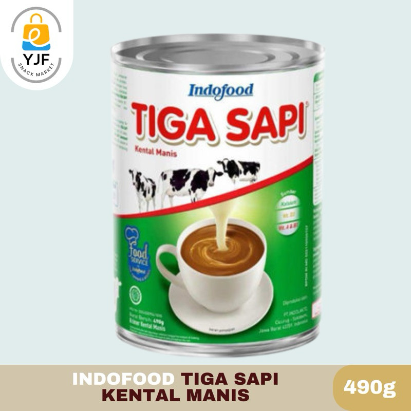 Jual Indofood SKM Cap Tiga Sapi / Creamer Kental Manis / Condensed Milk ...