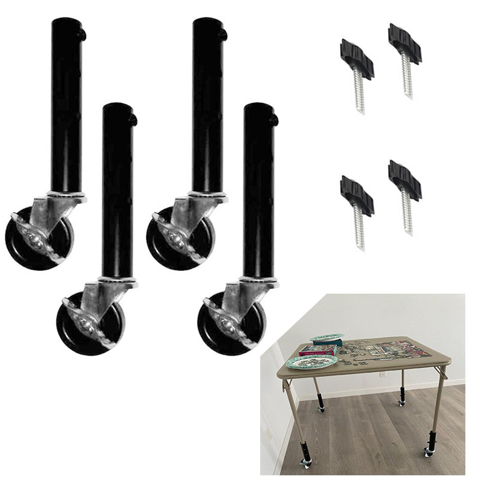 Jual 4x Spring Loaded Wooden Tubular Gate Caster Supporting Wheel ...