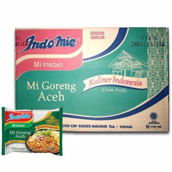 Jual Indomie Mie ACEH 1 dus isi 40 | Shopee Indonesia