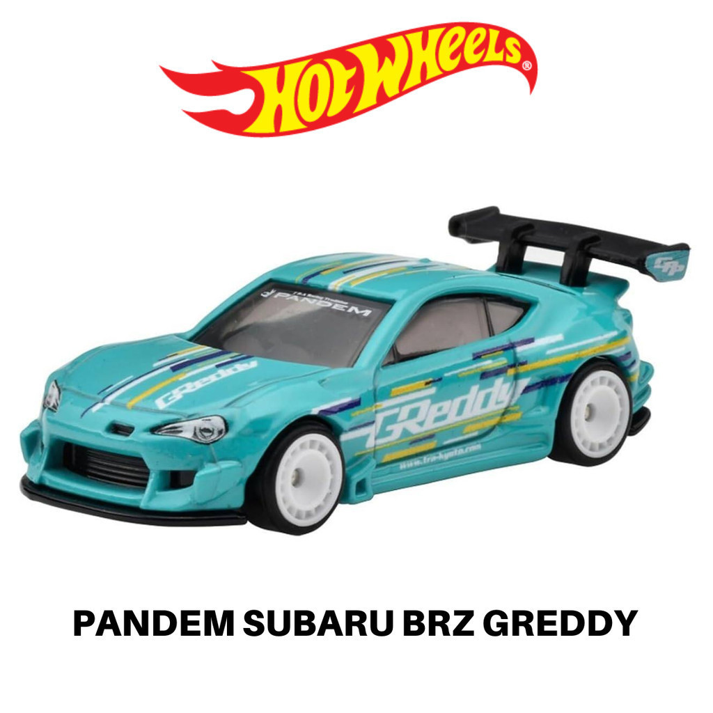 Jual Hot Wheels Premium Diorama New Loose Pandem Greddy Subaru BRZ ...