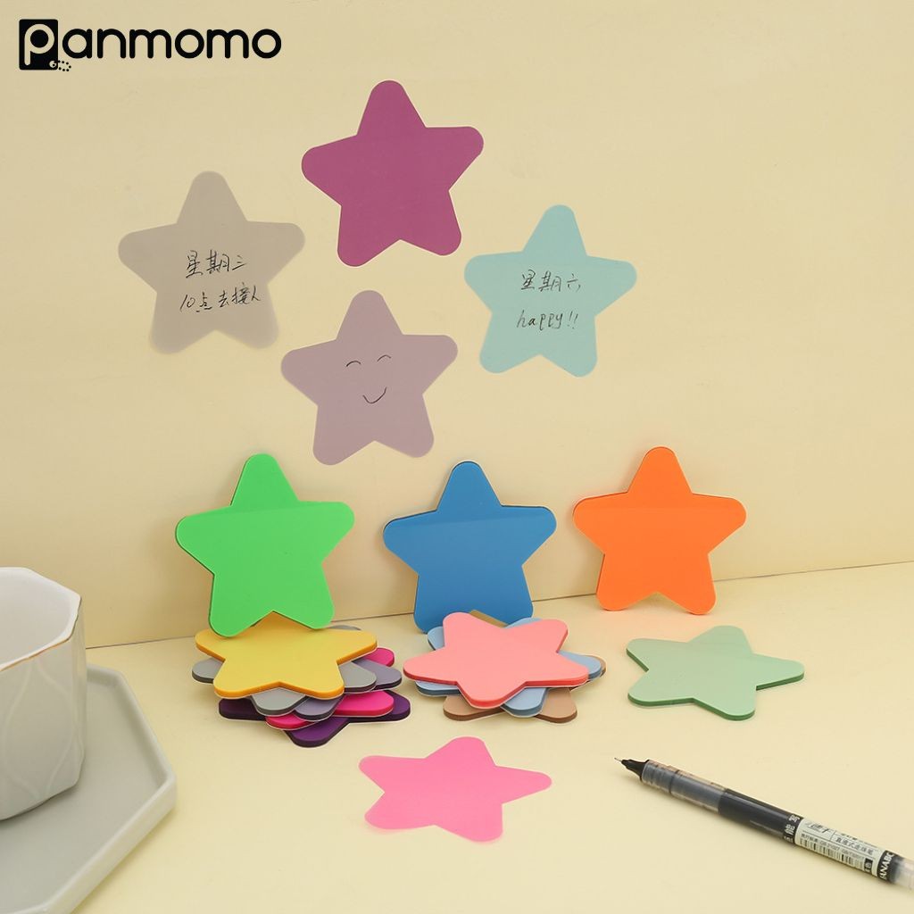 Jual Sticky Note Transparan Plastik Bentuk Bintang | Shopee Indonesia