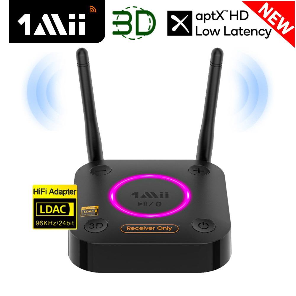 1mii 1Mii B06Ultra Bluetooth 5.2 Receiver With LDAC For Hi-Res Wireless Audio, HiFi Bluetooth Audio Adapter W/Audiophile DAC, 3D Surr - View #4