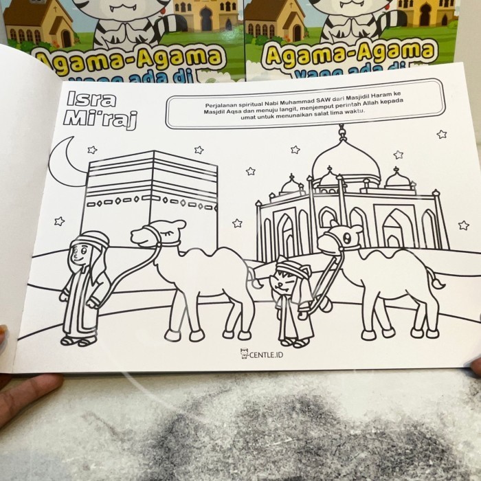 Jual Buku Mewarnai Anak Merek CENTLE A4 VOLUME 2 DIY Tebal Children ...