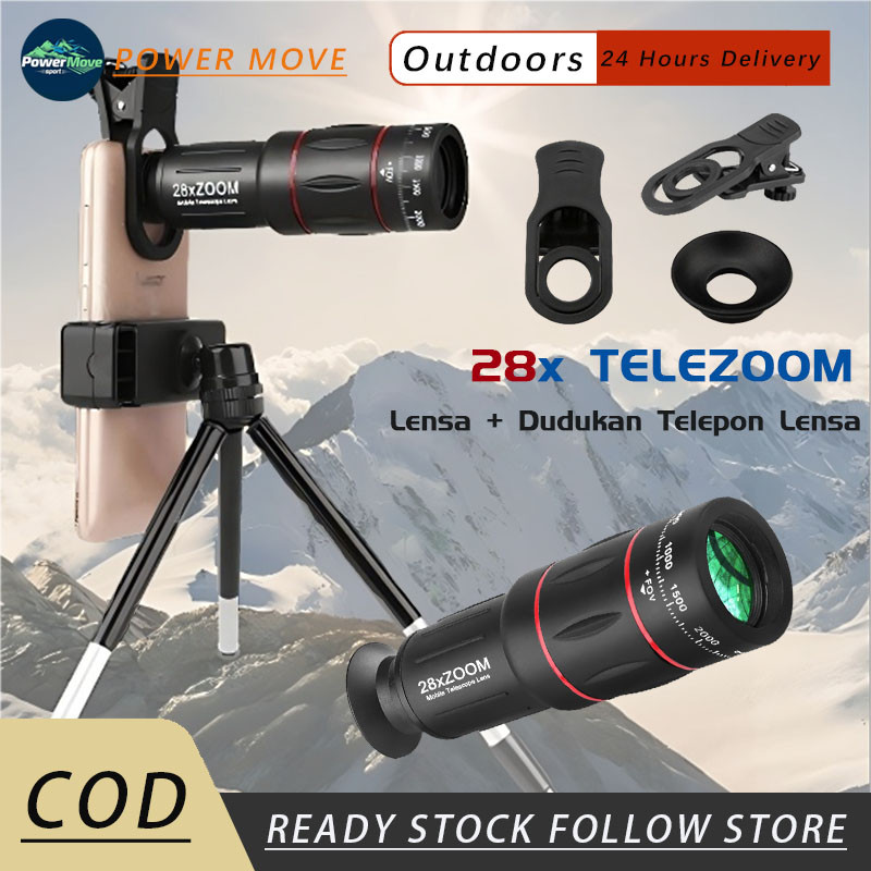 Jual Lensa Zoom 36x Dan 64x25 Untuk Ponsel - Tele Zoom, Telephoto Dan ...