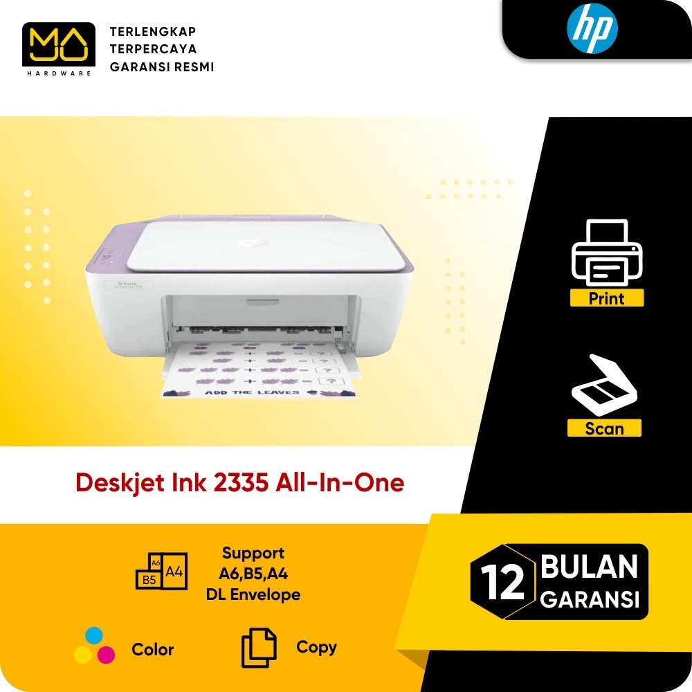 Jual Printer HP DeskJet Ink Advantage 2335 All-in-One Printer (7WQ08B ...