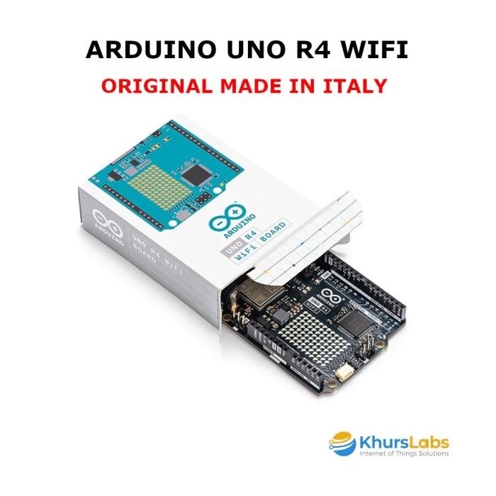 Jual Arduino UNO R4 WiFi - ORIGINAL MADE IN ITALY | Shopee Indonesia