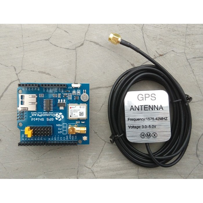 Jual KZM Duinopeak NEO6M GPS Shield with Active Antenna Shopee Indonesia