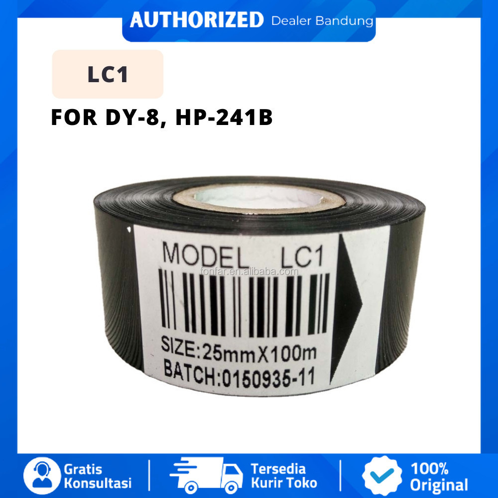 Jual Sparepart Tinta Coding DY-8 2.5cmx100M LC1 GARANSI | Shopee Indonesia