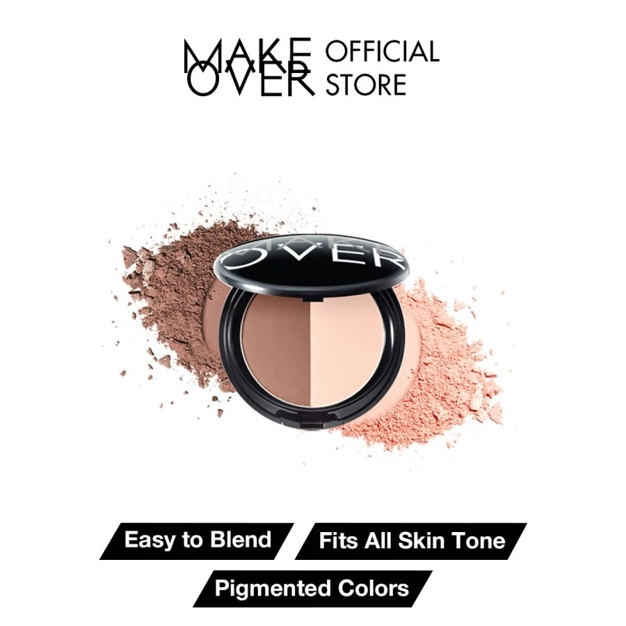 Make Over Face Contour Kit 12 g - Kontur dan Sorotan Wajah