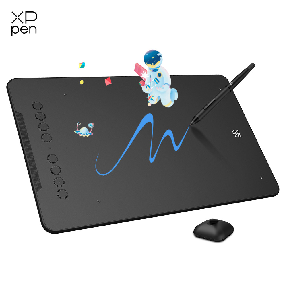 Test/Pruebas de XPPen Deco 01 V3 Tableta Gráfica, Versión Mejorada de