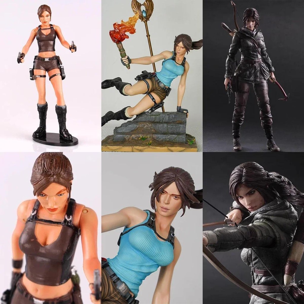 Jual Play Arts The Tomb Raider Movie Anime Figures Laura Lara Croft ...