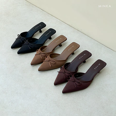 Pointed Kitten Heels