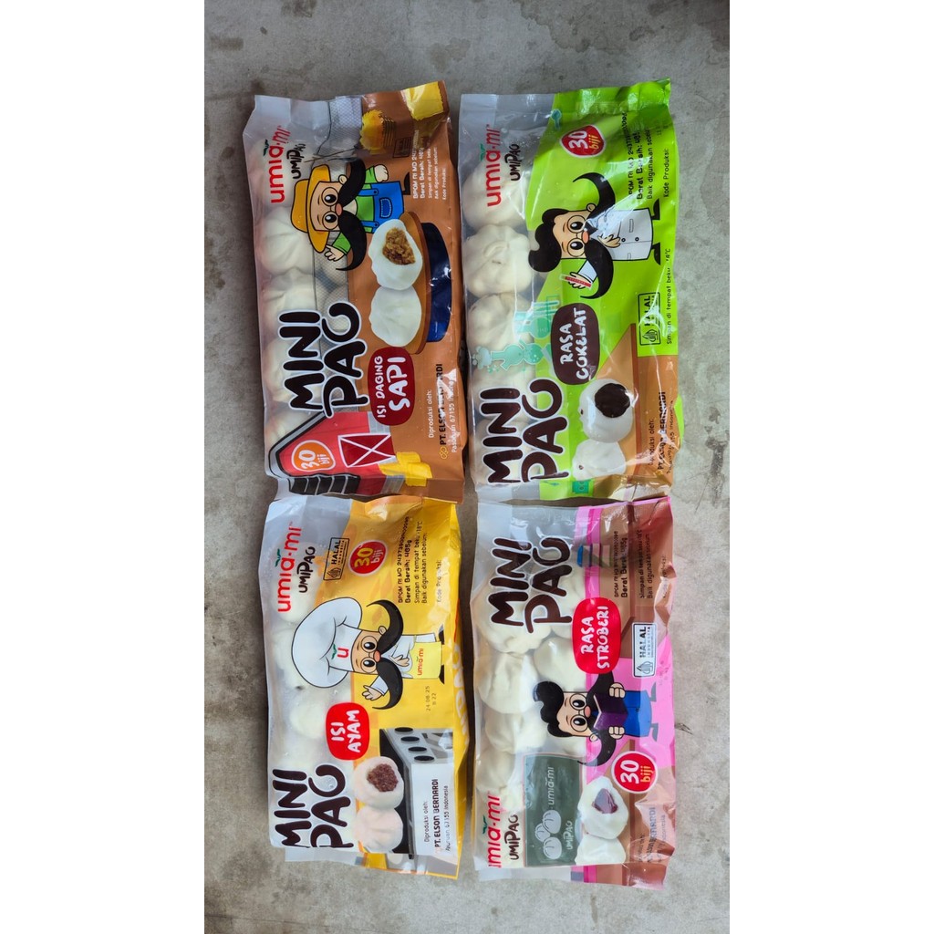 Jual Umiami Mini Pao Isi Daging Sapi 480gr isi 30 Pcs Frozen | Shopee ...