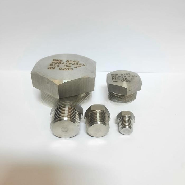 Jual Hex Plug Class 3000 Stainless SS304 Drat 1/4