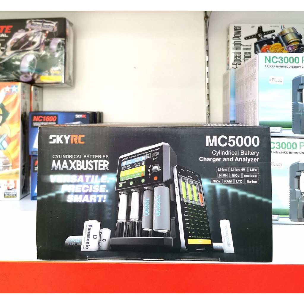 Jual SkyRC MC5000 Cylindrical Battery Charger And Analyzer | Shopee ...