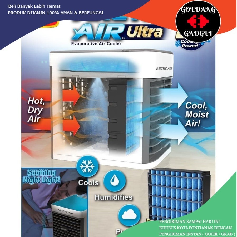 Jual AC MINI ARCTIC AIR ULTRA 2X COOLING POWER AIR CONDITIONER MINI ...